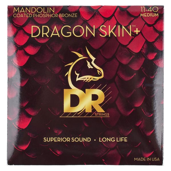 DR Strings Dragon Skin+ DMP-11 Coated