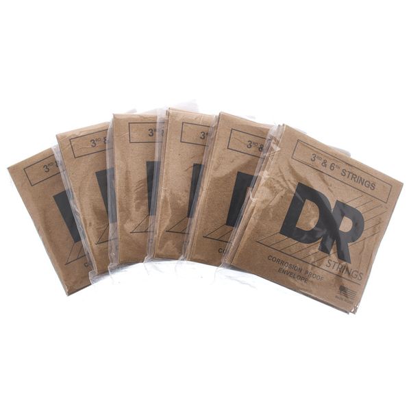 DR Strings Pure Blues PHR-11 6-Pack