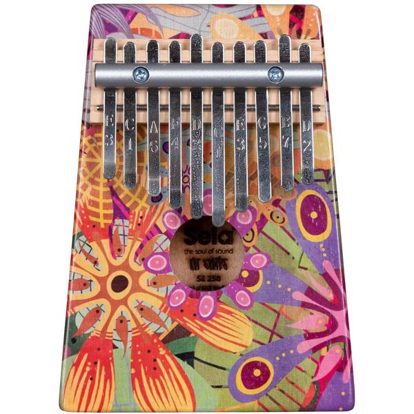 Sela Kalimba 10 Flower Power