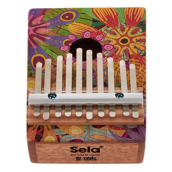 Sela Kalimba 10 Flower Power