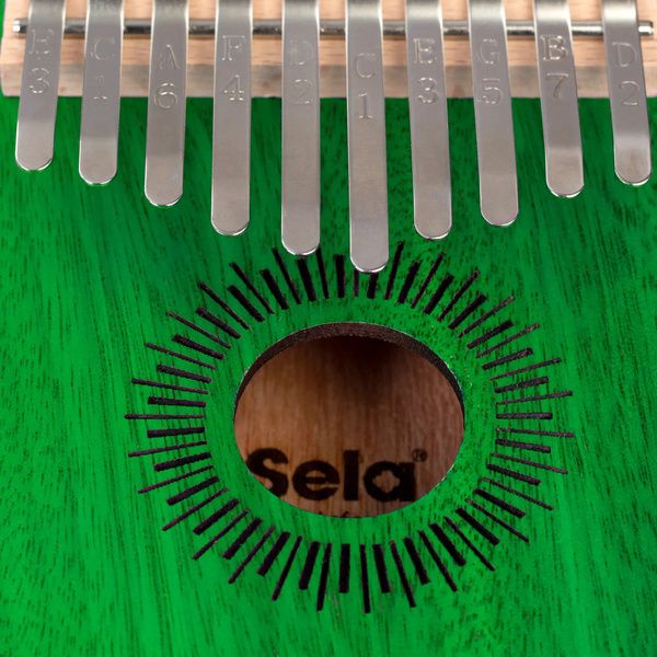 Sela Kalimba 10 Green