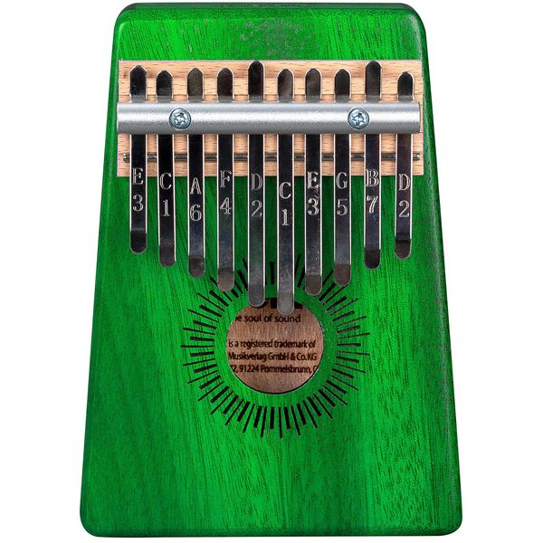 Sela Kalimba 10 Green