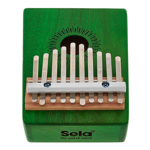 Sela Kalimba 10 Green