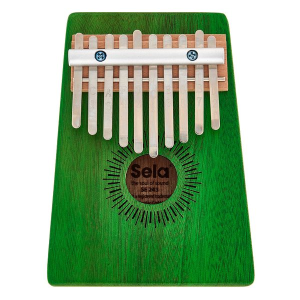 Sela Kalimba 10 Green