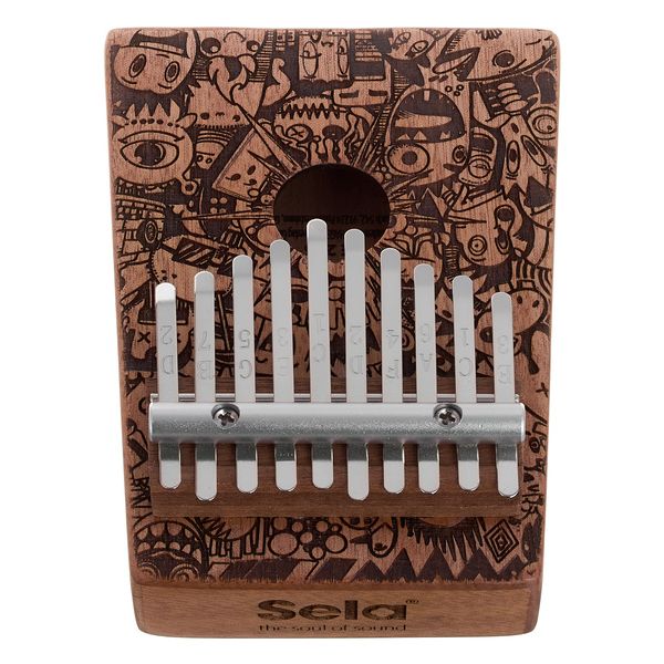 Sela Kalimba 10 Little Monster