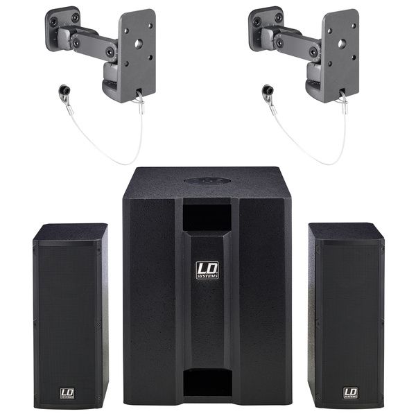 LD Systems Dave 8 Roadie Install Bundle