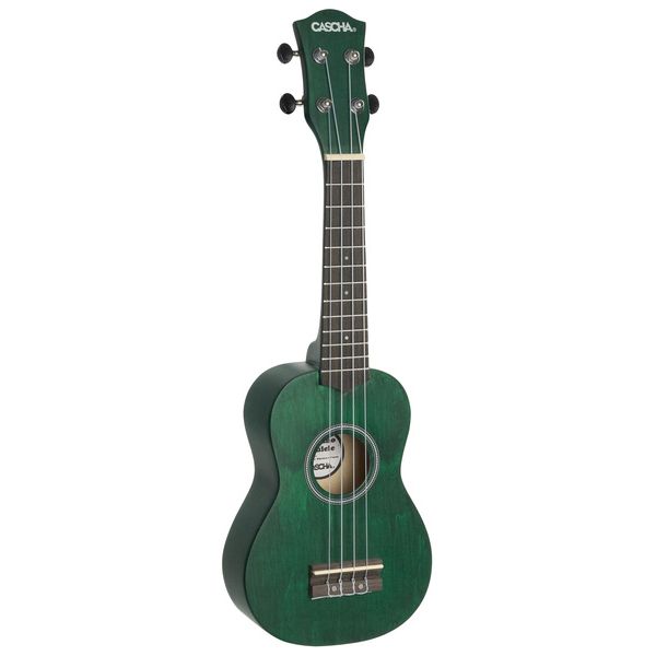 Cascha Soprano Uke Linden Set GRN