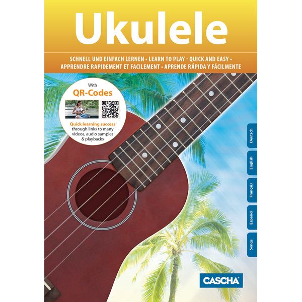 Cascha Soprano Uke Linden Set GRN