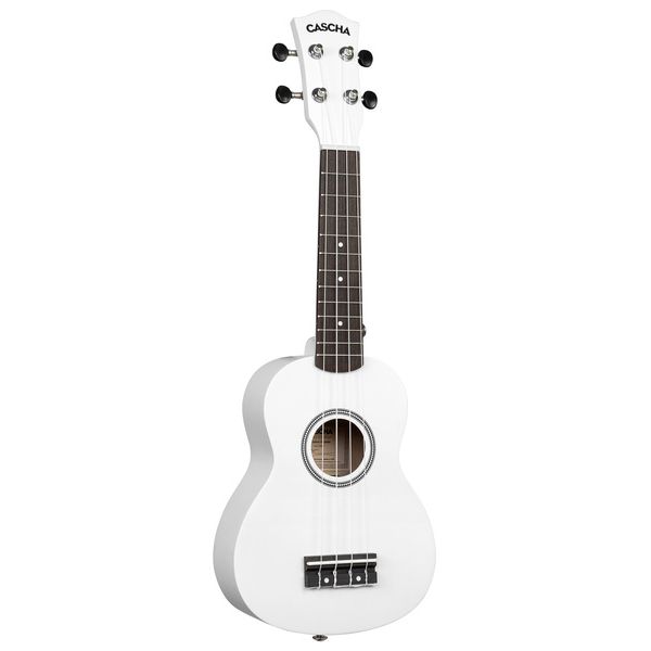 Cascha Soprano Uke Linden Set WHT