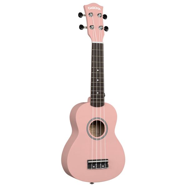 Cascha Soprano Uke Linden Set PNK