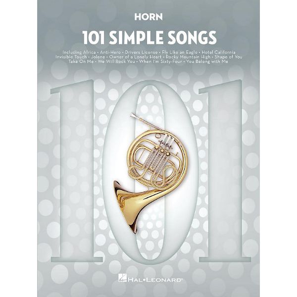 Hal Leonard 101 Simple Songs Horn