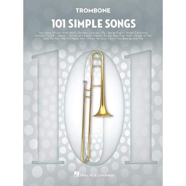 Hal Leonard 101 Simple Songs Trombone