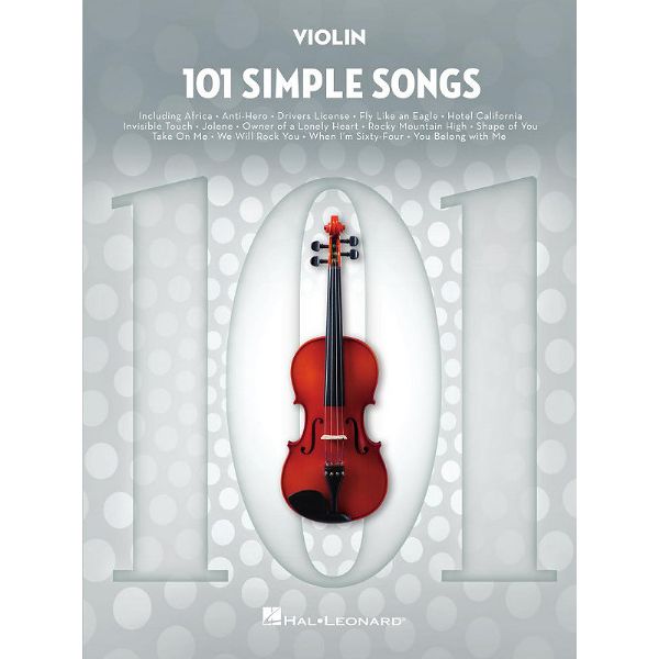 Hal Leonard 101 Simple Songs Violin