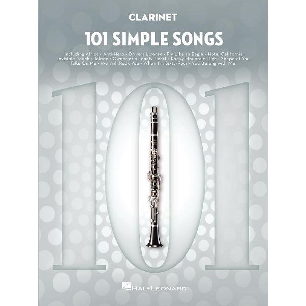 Hal Leonard 101 Simple Songs Clarinet