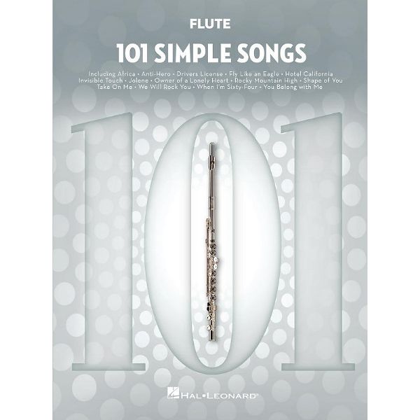 Hal Leonard 101 Simple Songs Flute