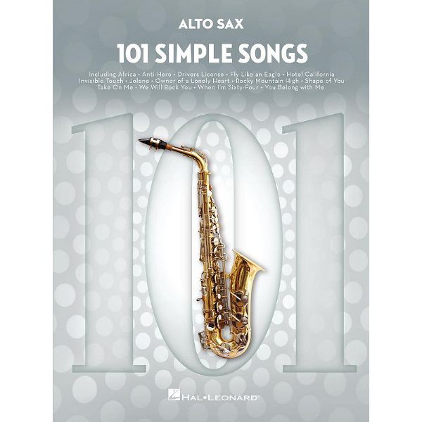 Hal Leonard 101 Simple Songs Alto Sax