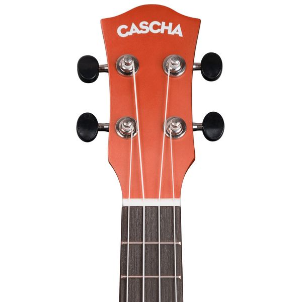 Cascha Concert Uke Linden Set RED