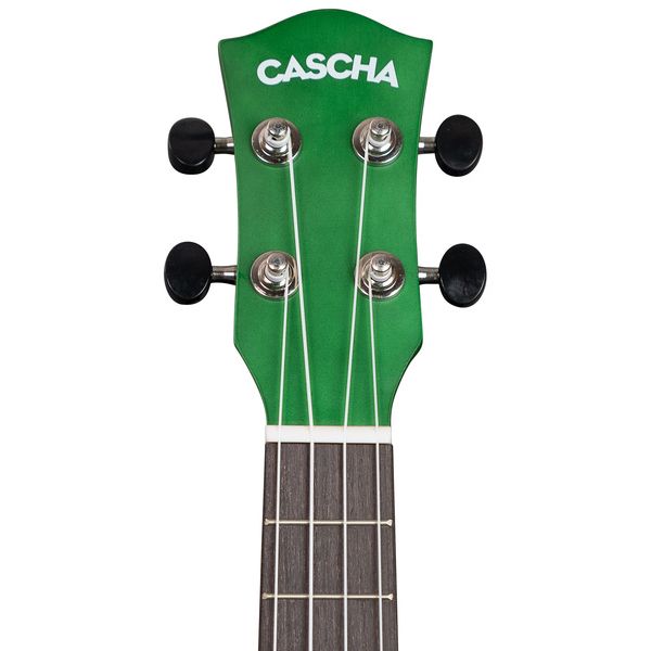 Cascha Concert Uke Linden Set GRN