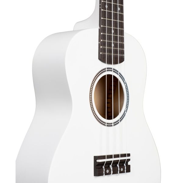 Cascha Concert Uke Linden Set WHT