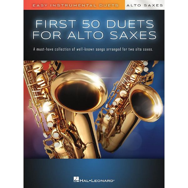 Hal Leonard First 50 Duets Alto Sax