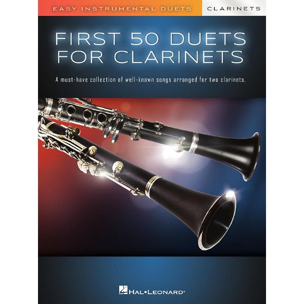 Hal Leonard First 50 Duets Clarinet