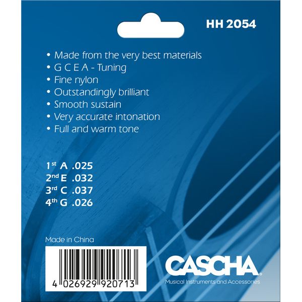 Cascha HH-2054 Concert Uke Strings