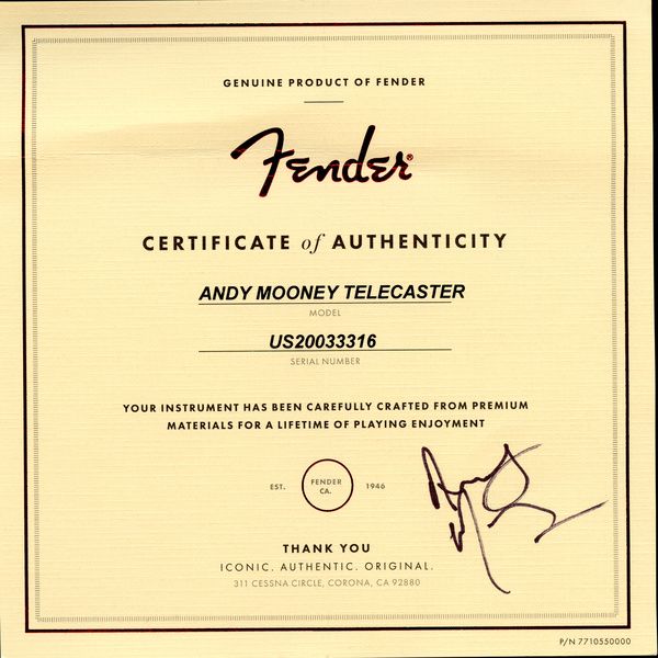 Fender Stamp Collection Tele Algeria