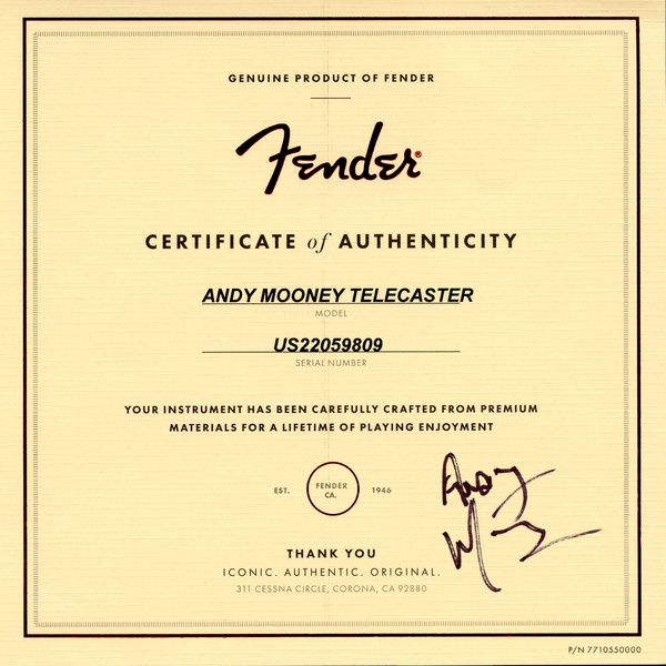 Fender Stamp Collection Tele Macedon