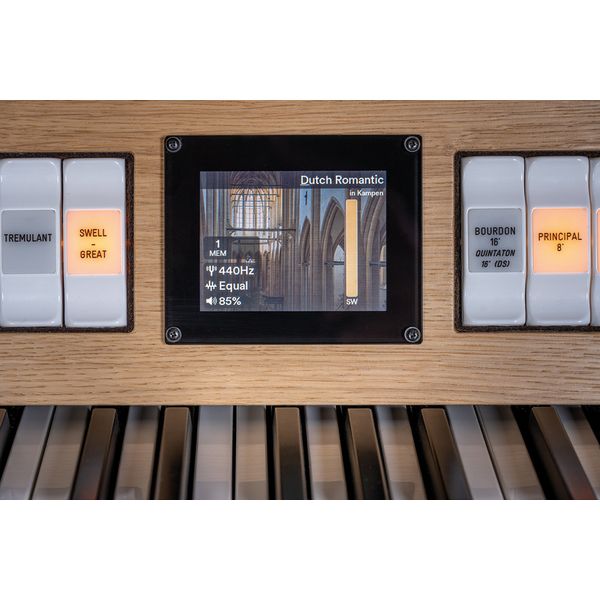 Johannus Premium Vivaldi 260, Light Oak Concave
