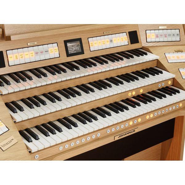 Johannus Premium Vivaldi 360, Light Oak Concave