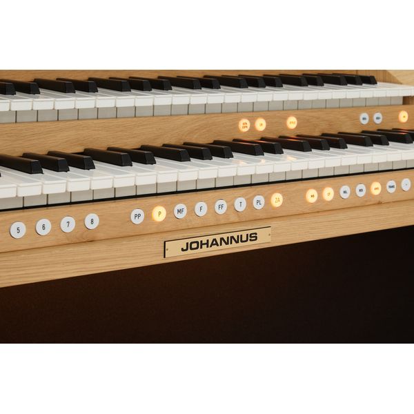 Johannus Premium Vivaldi 360, Light Oak Concave