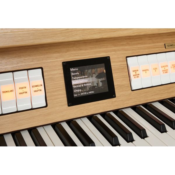 Johannus Premium Vivaldi 360, Light Oak Concave