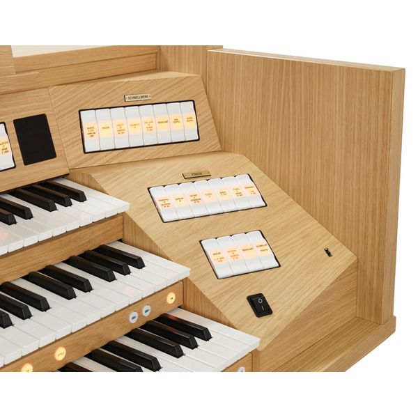 Johannus Premium Vivaldi 360, Light Oak Concave