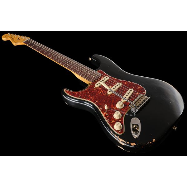 Fender 63 Strat Black Relic LH