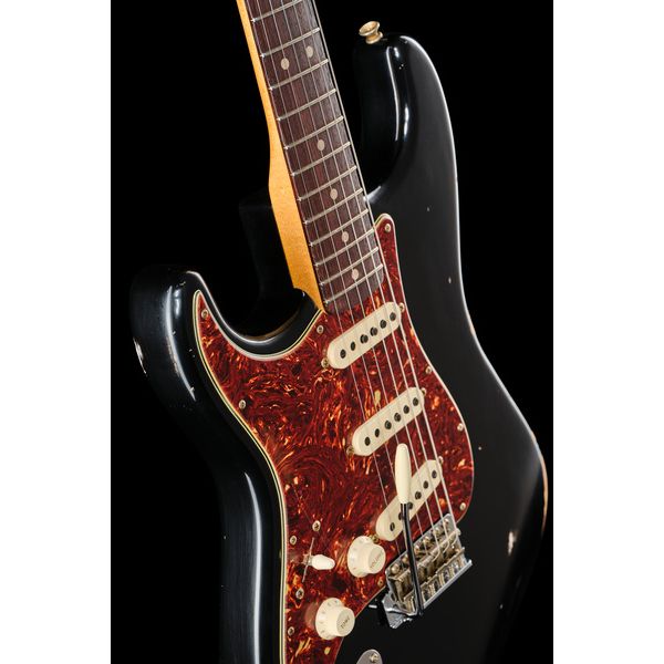 Fender 63 Strat Black Relic LH