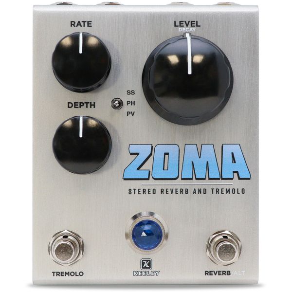 Keeley Zoma Stereo Reverb - Tremolo