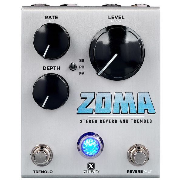 Keeley Zoma Stereo Reverb - Tremolo