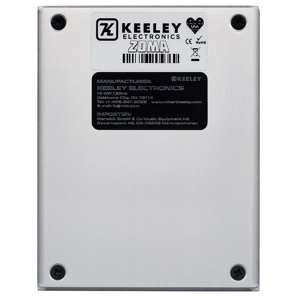 Keeley Zoma Stereo Reverb - Tremolo