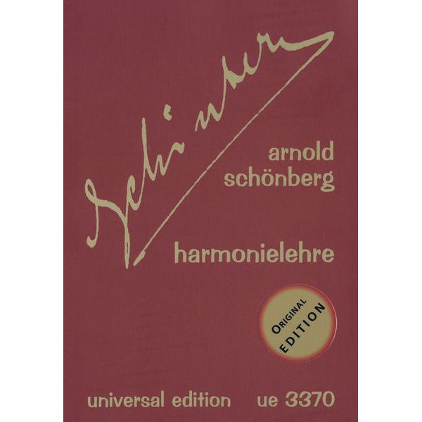 Universal Edition Schönberg Harmonielehre