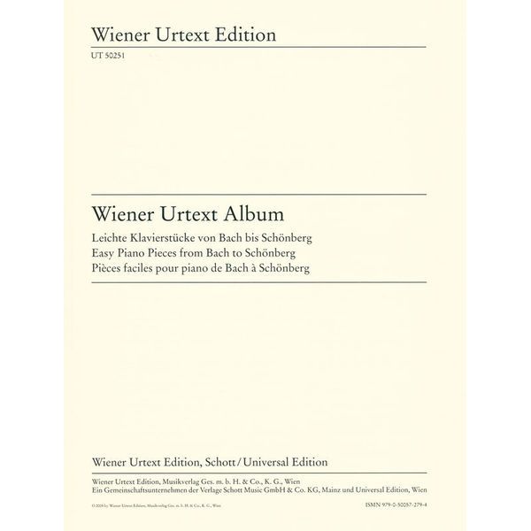 Wiener Urtext Edition Wiener Urtext Album