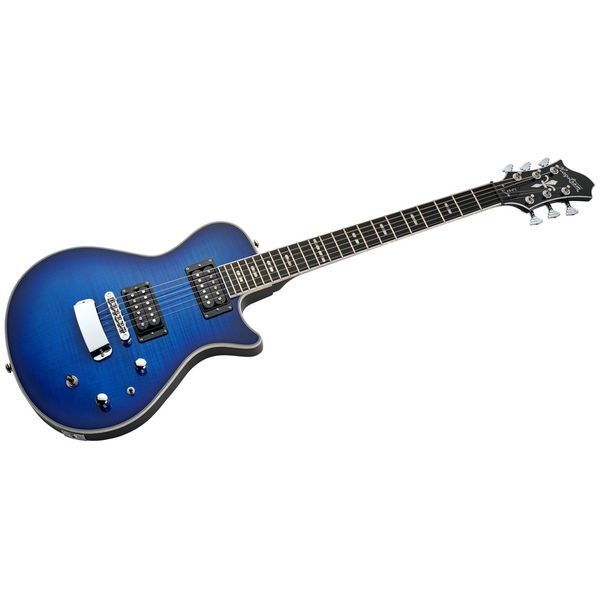 Hagstrom Ultra Swede Worn Denim Burst