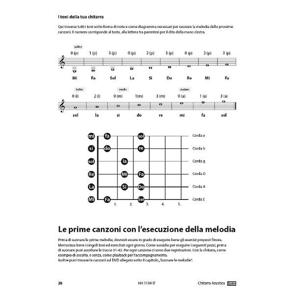 Cascha Chitarra Acustica Metodo