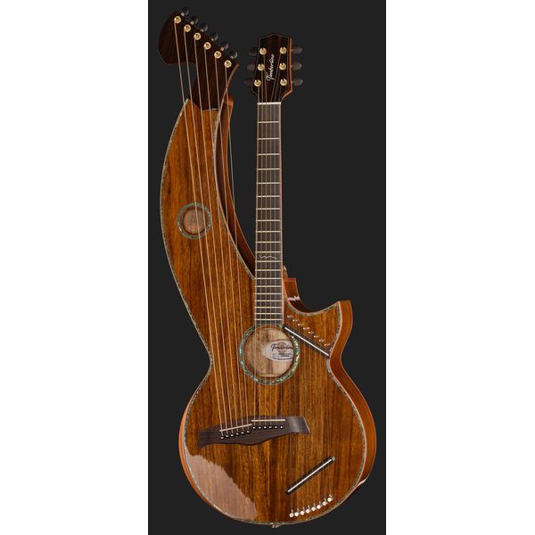 Timberline Guitars T80/20HGC 20String Harpguitar