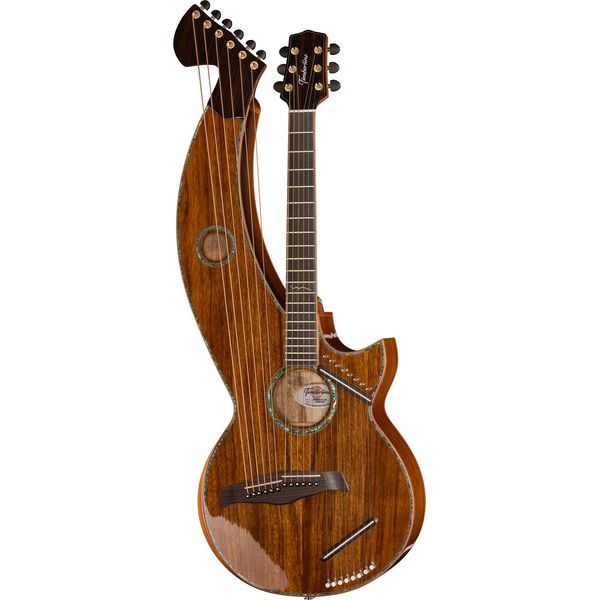 Timberline Guitars T80/20HGC 20String Harpguitar
