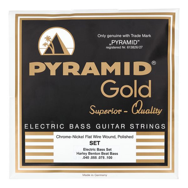 Pyramid Gold Flatwound Set BeatBass