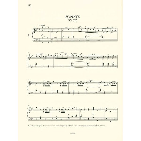 Wiener Urtext Edition Mozart Klaviersonaten 2