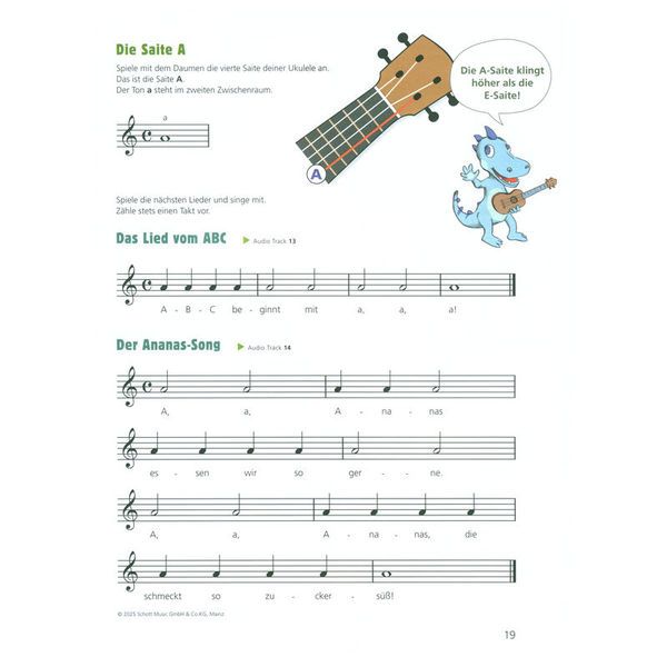 Schott Ukulele lernen mit Luna