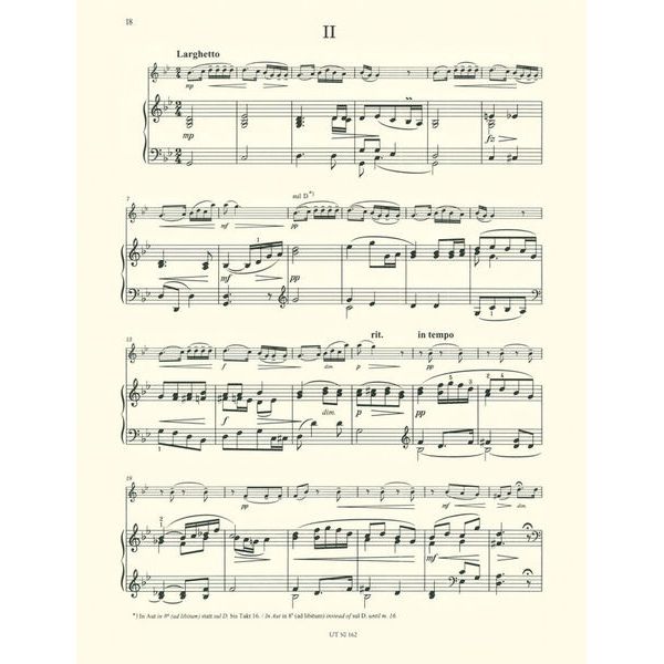 Wiener Urtext Edition Dvorak Sonatine für Violine