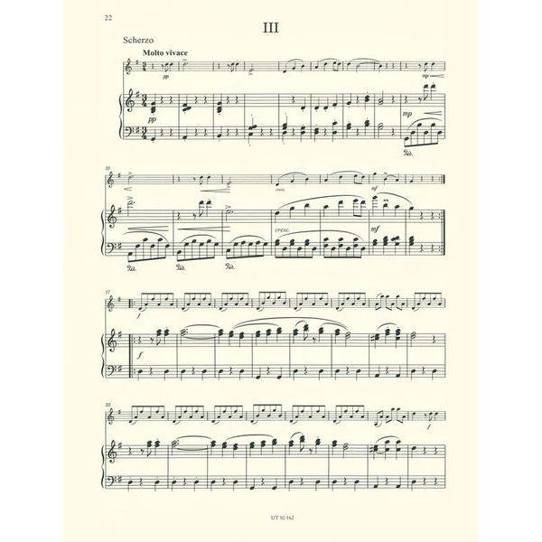 Wiener Urtext Edition Dvorak Sonatine für Violine