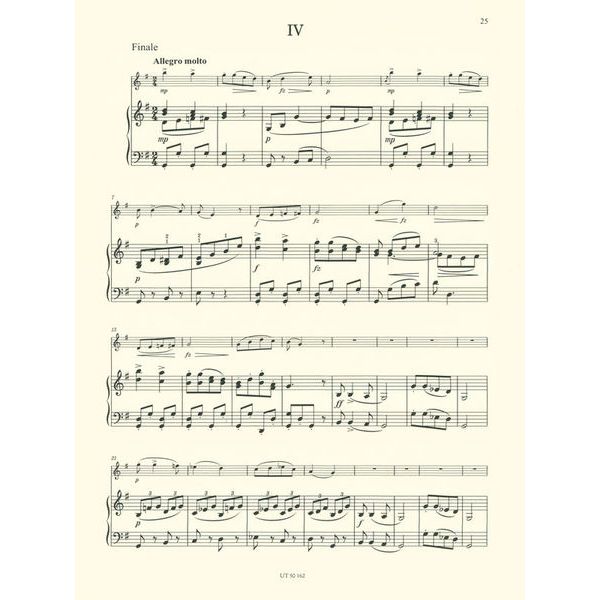 Wiener Urtext Edition Dvorak Sonatine für Violine